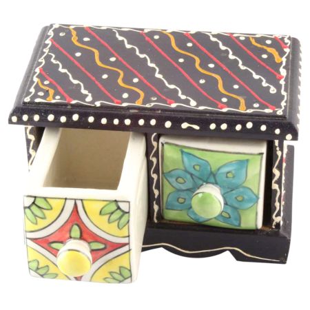 Spice Box-1487 Masala Rack Container Gift Item